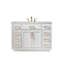 Ensemble de meuble-lavabo simple 48 po Candrice-630907663