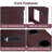 Keymia End Table with USB Ports & Outlets, Wooden Side Table for Bedrooms, Modern End Table-758675998