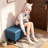 Rectangular Storage Ottoman Bench, Faux Leather Footrest with Hydraulic Lift-Top, Coffee Table Stool for Living Room, Bedroom, Entryway, Navy-126242953