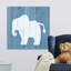 « éléphant zoo animal shape », impression-26547955-49378357
