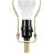 Glass Table Lamp Green See below