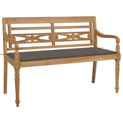 Artidiello Teak Garden Bench by Canora Grey