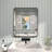 TaiMei Lucha Rectangular Framed Wall Bathroom Vanity Mirror-686841703-686841688