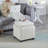 Square Cube Storage Footstool-1052981641