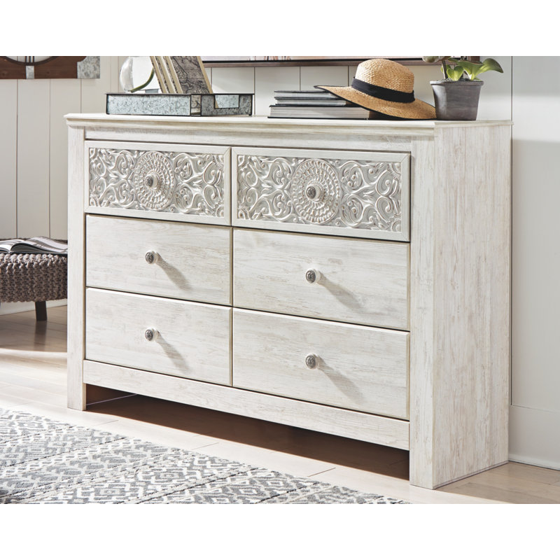 Commode double 6 tiroirs Crispin