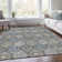 Premium Machine Washable Prisco Gray Rug