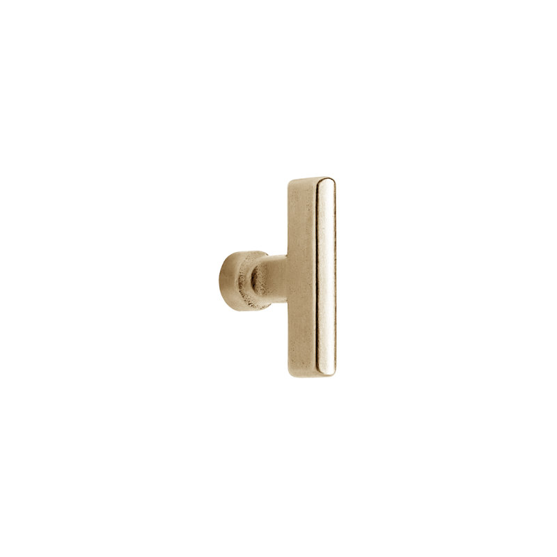 Olympus Bronze Bar Knob, Silicon Bronze Brushed