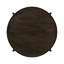 Table basse ronde en bois massif