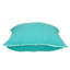 Coussin 20 "en coton bleu