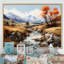 Bergvin China Art Golden Autumn - reproduction d'art-578283845-578283850