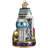4.25 in. Glass Shatterproof Hanging Figurine Ornament