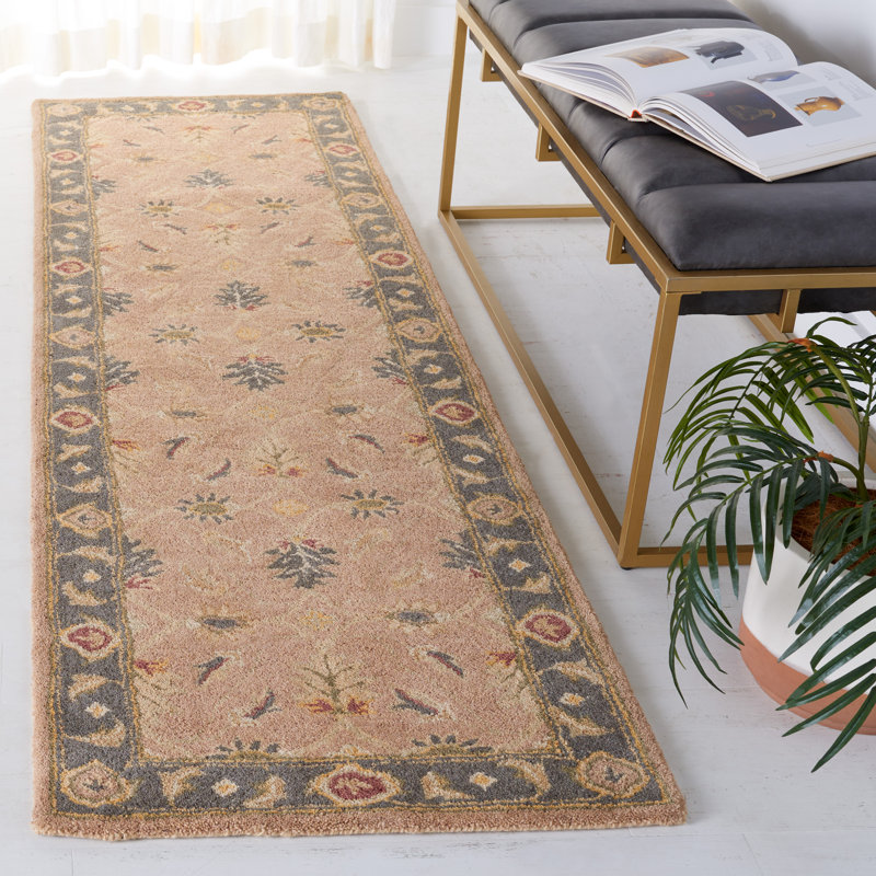 Tingley Hand Tufted Wool Oriental Rug, Runner 2'3" x 10'