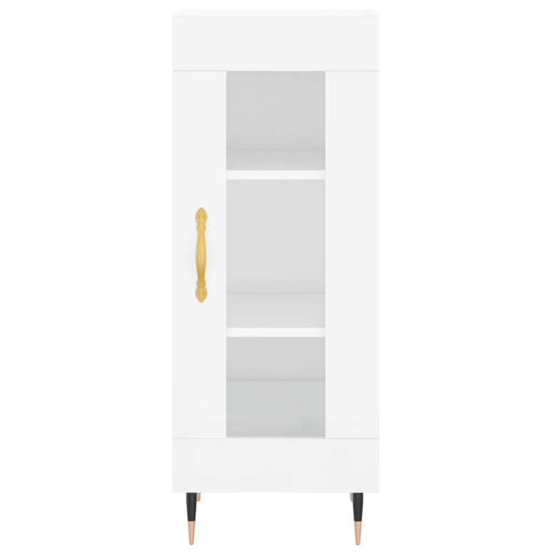 Malama Display Cabinet, High Gloss White