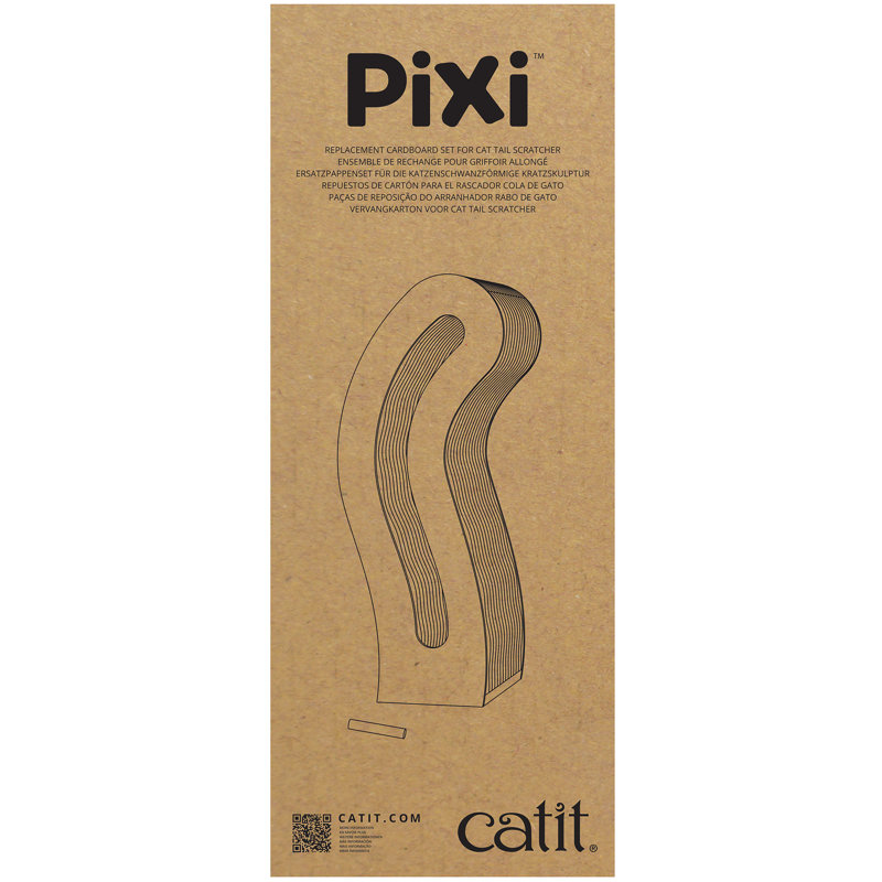 Carton de remplacement Catit Pixi, queue de chat