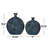 Dezra Stoneware Table Vase
