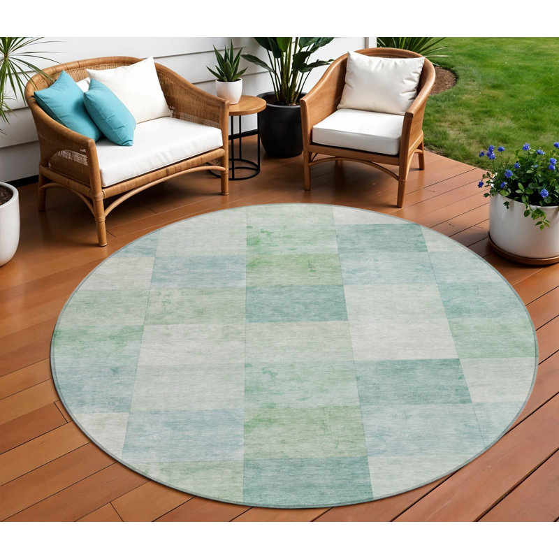 Tapis rond 8 po