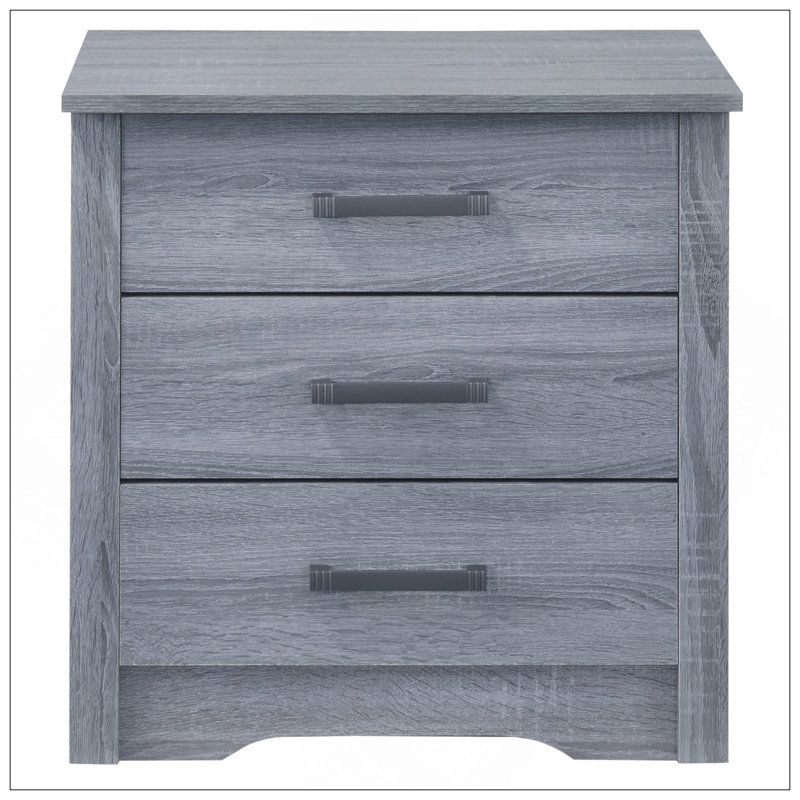 Table de chevet Sandle, Gris