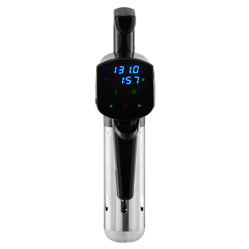 Cuiseur de précision sous vide, machine de cuisson sous vide de 1 100 W, circulateur à immersion avec affichage numérique à DEL, pince sécurisée, contrôle de la température et de la minuterie, cuiseur sous vide professionnel