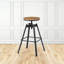 Kamena Swivel Adjustable Height Counter Stool