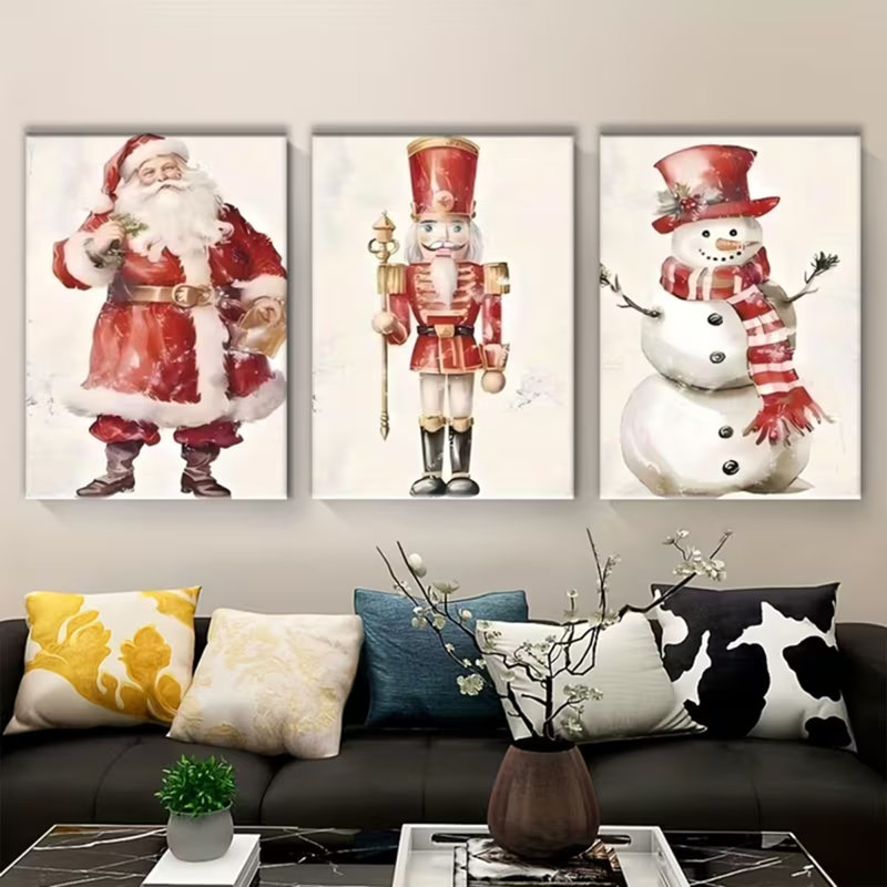 3 Piece Wrapped Canvas Print