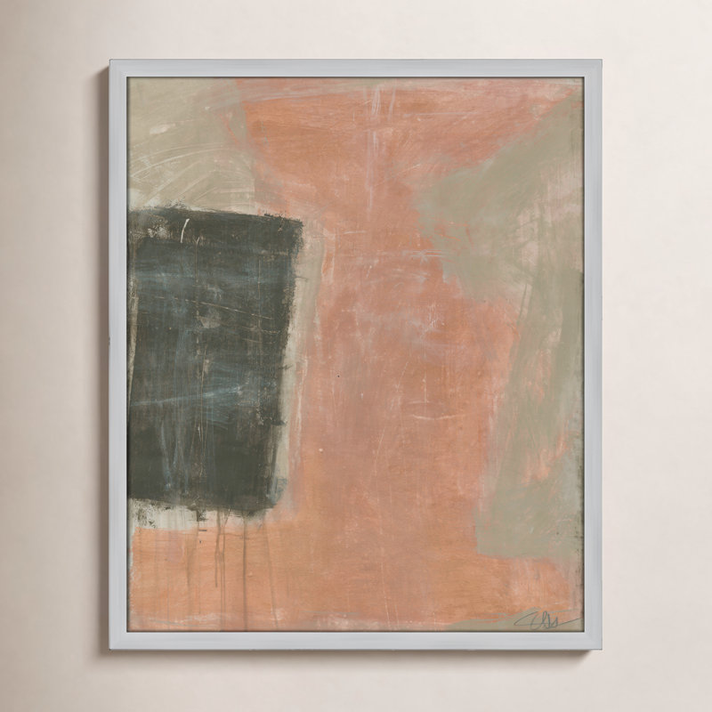 Anali par John Constable - peinture encadrée, Argenté mat, H 25,5 po x l 21,5 po x P 0,75 po