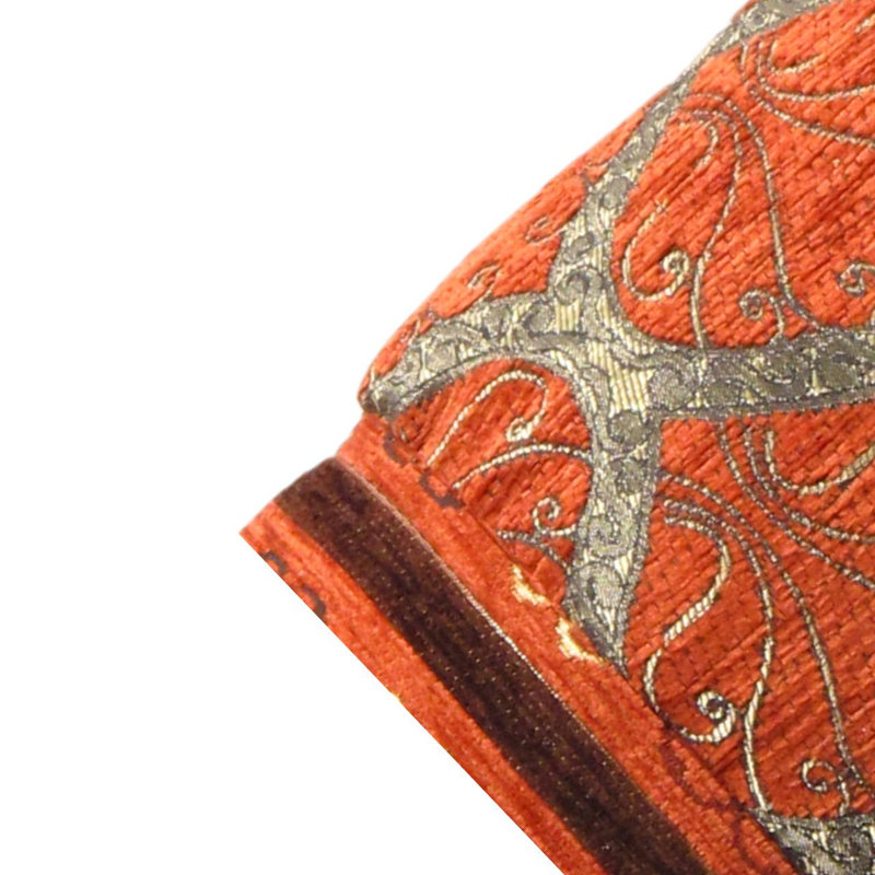 Rust Design Pillow 6.6"X 21"
