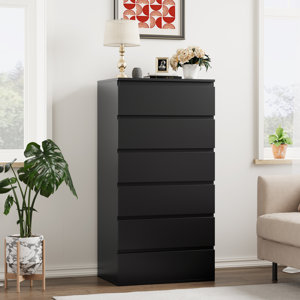Ebern Designs Kristiarn 6 - Drawer Dresser & Reviews | Wayfair
