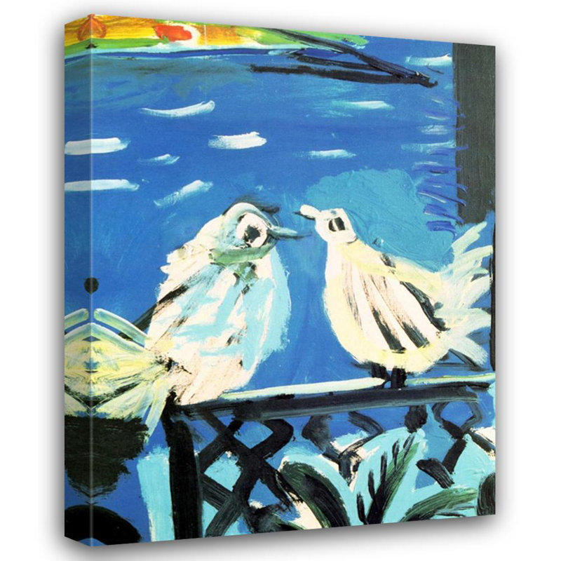 Les pigeons, Cannes, 1957 (détail) MCG-PF114, H 47 po x l 36 po
