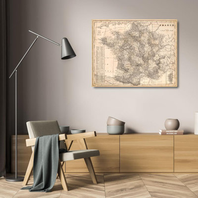 Carte antique de la France