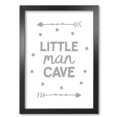 Little Man Cave Arrows - Print