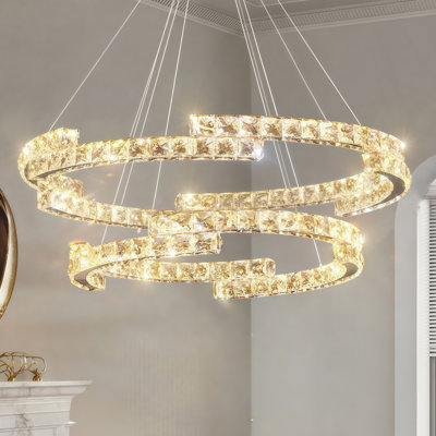 2 Light Dimmable Chandeliar