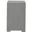 Table de chevet 2 tiroirs Pierce Grey