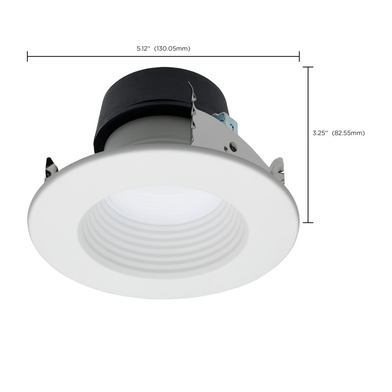 4" Round LED Retrofit Recessed Lighting Kit
