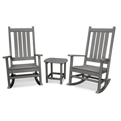 POLYWOOD Vineyard 3-Piece Rocking Set