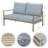 Mariene 4 - Person Patio Conversation Set with Cushions-101250511-101250512
