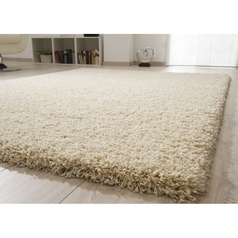 Kenyon Shaggy Cream Rug, Rectangle 80 x 150cm