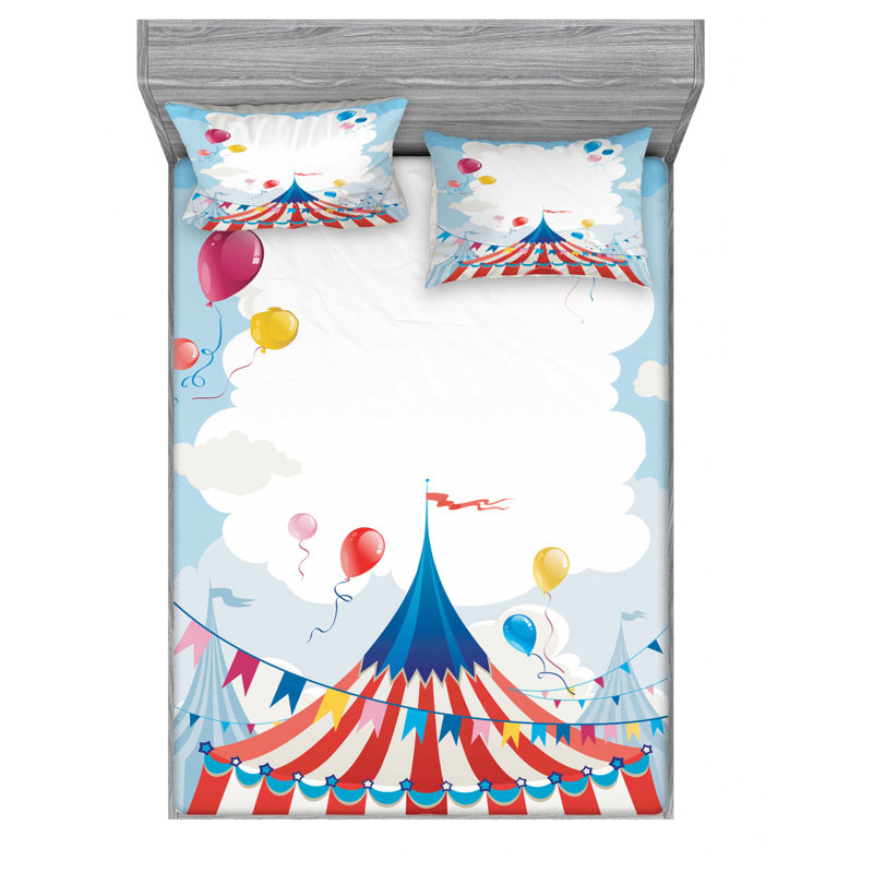 Microfiber Sheet Set, Full Sheet Set with Fitted Sheet