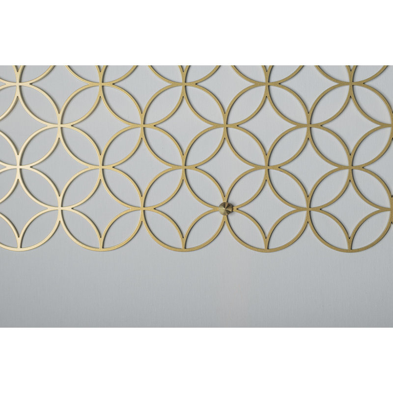Glenrock Iron Wall Mounted Coat Rack, Gold