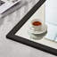 Miroir pleine grandeur à fixation murale noire ou verre incliné HD résistant aux éclats-1665541306