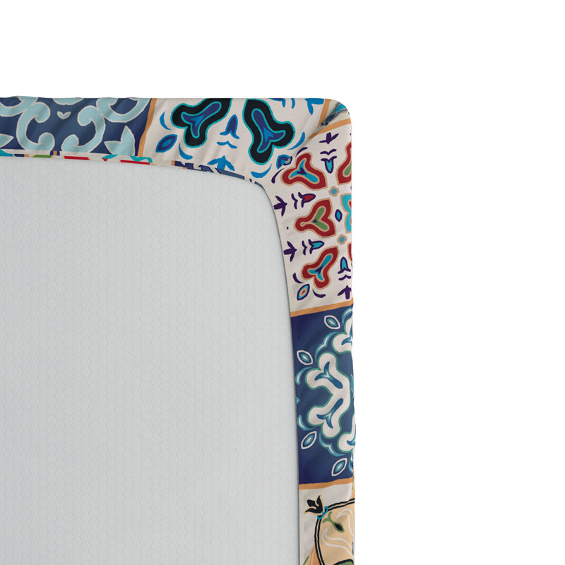 Microfiber Patchwork Fitted Sheet, Full Fitted Sheet