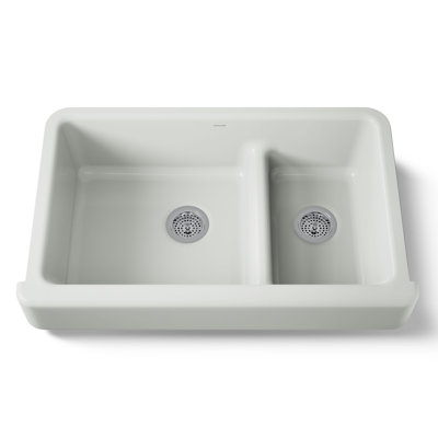 Whitehaven® 36" L x 22" W Double Basin Farmhouse/Apron Kitchen Sink