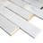 Supreme Tile Natural Bianco 2" x 6" Marble Brick Joint Mosaic Wall Tile-86557897