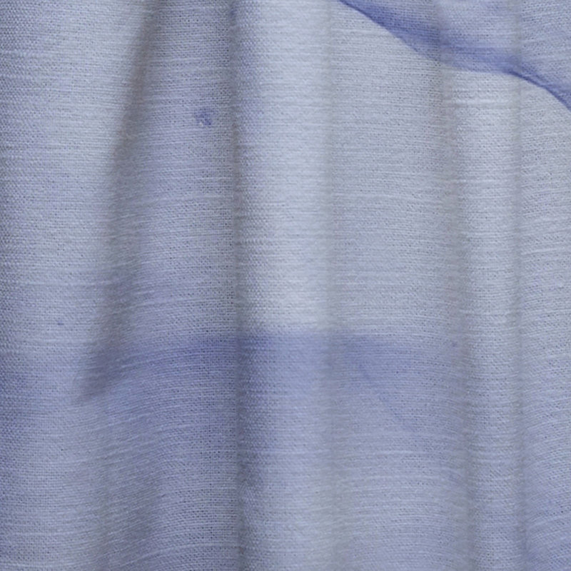 Vagues d'art bleu foncé foncé - Rideau abstrait - Velours obscurcissant - 1 panneau, L 52 po x L 95 po