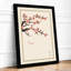 Blossom and Bird Japandi - Framed Print-2085391730-2085391731