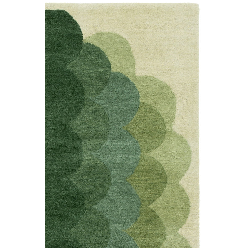 Metro 301 Hand Tufted 90% Wool; 10% Cotton Geometric Rug, Rectangle 5' x 8'