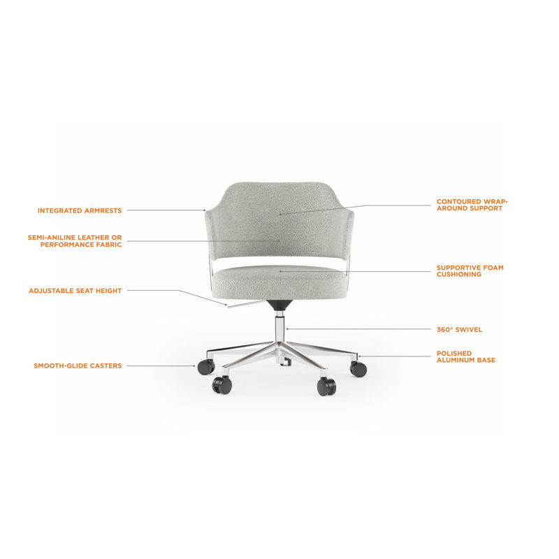 Circa Office Chair, Oatmeal
