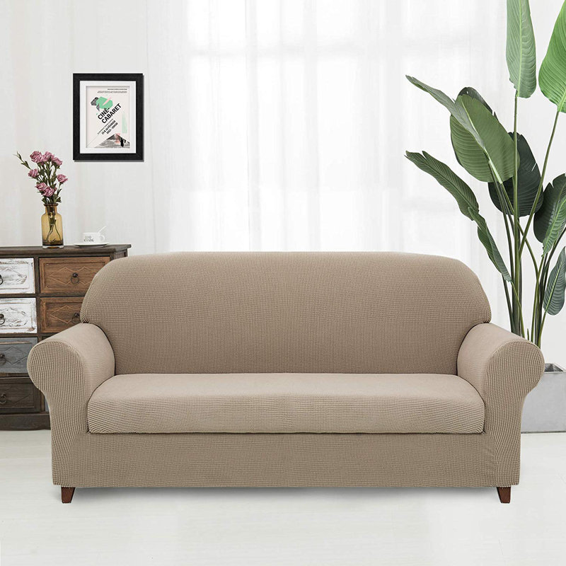 Housse pour coussin carré, Sable, H 42 po x l 70 po x P 42 po