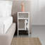 Table de chevet blanche 23 po