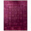 Overdyed Hand-Knotted Wool Modern-Contemporary Purple Area Rug 8' 0" x 10' 2"