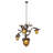 4 - Light Dimmable Tiered Chandelier